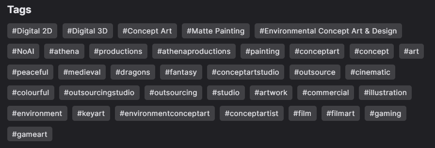 relevant tags for more views